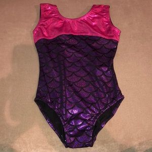 Lot of 4 gymnastics leotards